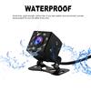 OSSURET 8LED MINI telecamera retromarcia parcheggio automatico impermeabile 170 gradi visione notturna CCD imballaggio assistenza compatibile per tutte le Auto