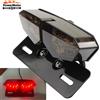 PowerMotor Fanale posteriore a LED per moto Indicatore di direzione lampeggiante Lampada freno universale rossa per Suzuki Cafe Racer Honda Harley Street Glide Yamaha