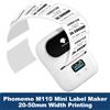 phomemo Stampante per etichette Phomemo Stampante per etichette con codici a barre M110 per indirizzi, codici a barre, abbigliamento, foto, logo, gioielli, vendita al dettaglio, aziende