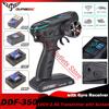 DUMBORC DDF-350 10CH RC Telecomando 2.4G Trasmettitore radio digitale Giroscopio Ricevitore per Drift Car Tank Boat Robot Toy Wltoy