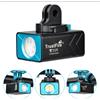 Trustfire D2R Torcia a LED per bicicletta 450 lumen Tipo-C Luce per bici ricaricabile Sgancio rapido 1600mAh Batteria Lanterna Torcia Lampada