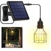 intelamp Lampada Solare a Sospensione Intelamp a Lunga Durata, Luci Solari da Esterno Impermeabili, Lampade da Campeggio, Lampada Solare per Capannoni, Fienili, Cortili