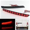 APMATAUTO Riflettore paraurti posteriore fanale posteriore a LED lente nera/rossa affumicata per Volkswagen VW 2012 2013 2014-2016 Transporter T5 accessori per auto