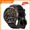 KOSPET TANK T3 Ultra 2 Smart Watch da uomo GPS Batteria extra lunga in acciaio inossidabile 5ATM IP69K Impermeabile 24/7 Monitor sanitario