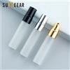 sumeear 5 ml 100 pezzi mini bottiglia di profumo smerigliata flaconi spray profumo atomizzatore contenitore cosmetico da viaggio portatile