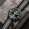 CADISEN Deep Explorer 2025 Nuovo orologio meccanico automatico Orologio da polso da uomo con cinturino in tela MIYOTA Orologi impermeabili luminosi di lusso