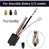 Sirol Kit Hotend aggiornato per Anycubic Kobra 3 Bi metallo Heatbreak Hot End 24V 60W Tubo riscaldante termistore per Anycubic Kobra 3 Combo
