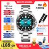 TOPHILL 43mm NH34 GMT Orologio da uomo Orologio da polso meccanico automatico 300M Dive Sapphire Lunetta in ceramica Luminoso di lusso 3H Data TD012G