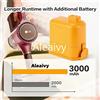 Aleaivy Batteria sostitutiva da 8000 mAh compatibile con cavo LG Zero EAC 63382204 A9,A9S,P9,A9K-CORE,A9MAX,A9T-Ultra,A9K-PRO,A9N,A9M,A9 Plus