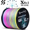 Sougayilang 9 fili PE lenza 300M 500M 1000M multifilamento filo da pesca linea intrecciata lenza da pesca alla carpa strumento Pesca