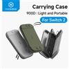 Hagibis Custodia da trasporto portatile Hagibis per Switch 2, borsa da viaggio rigida, accessori NS, cover protettiva, custodia per 10 schede di gioco NS2