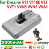 Aleaivy NUOVO 25.2V 7S1P 5000mAh Per Dreame V11 V11SE V12 V12pro VVT1 VVN6 VVA1 VVN5 Aspirapolvere Senza Fili Batteria di Ricambio