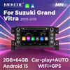 MEKEDE 7 pollici Auto Sistema Intelligente Radio RDS GPS Carplay Per Suzuki Grand Vitara 3 2005-2015 2 Din Auto Stereo Lettore Multimediale