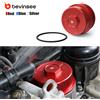 Bevinsee Per BMW M52 M54 Tappo coperchio filtro olio in alluminio, per BMW E46 E39 E36 E60 E61 X3 E83 X5 E53 Z3 Z4 323i 328i 525i 530i