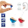 tindodo OTC Q10 Amplificatore audio nell'orecchio Mini apparecchi acustici per adulti Invisibile portatile per anziani non udenti Dropshipp