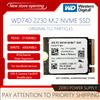 WD Western Digital SN740 1TB 2TB M.2 2230 Gen4 PCIe 4.0 NVMe Unità a Stato Solido per Steam Deck, ROG Ally, Surface ProX, Laptop e PC