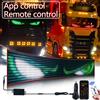Oprah 24V Camion Devil's Eye Light LED Matrix Pixel Pannello Auto Luce Ambientale Morbida Pieghevole App Telefono Telecomando Per La Scheda Parabrezza