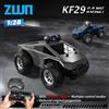 ZWN Auto RC in scala 1/28 con fotocamera HD o senza fotocamera con luce LED controllata 2.4G camion ad alta velocità giocattolo regalo per bambini