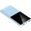 NONE Avviatore di Emergenza per Smartphone, Caricatore Portatile, Batteria Esterna Slim da 10000mAh, Pacco di Ricarica Rapida USB-C da 22,5W Compatibile con iPhone 17/16/15/14/13/12 Pro, Samsung Galaxy,