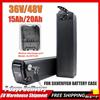 Aleaivy Batteria al Litio Silverfish di Alta Qualità 48V 20Ah 15Ah, Alta Potenza 250W 500W 750W 1000W, Pacco Batteria 36V 20Ah 15Ah 18650 + Caricabatterie