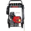 Bymaocar Idropulitrice ad alta pressione a 4 tempi da 7,5 HP alimentata a benzina, 170-190 Bar, tubo da 26 piedi, serbatoio pompa da 3,5 litri, piedini in gomma antiscivolo, portatile per auto