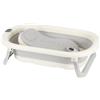 NONE Termometro da bagno pieghevole per neonato, vasca da bagno per neonato, comodo per bambini da 0 a 3 anni, grigio/rosa/cachi/verde