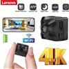 Lenovo Telecamera Lenovo Mini Wireless WiFi per Casa, Connessione Mobile Remota, Rilevamento Movimento HD, Lunga Durata della Batteria, Videocamera di Monitoraggio Domestico