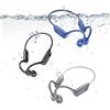 DOOGEE Cuffie sportive a conduzione ossea DOOGEE BoneBeat Swim Lite, auricolari Bluetooth 5.4 wireless, impermeabili, per il nuoto