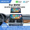 MEKEDE Lettore multimediale per auto da 10,25 pollici per BMW X5 E70 X6 E71 2007-2013 Wireless CarPlay Android Auto Wifi BT Supporta la mirroring del telefono