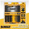 DEWALT Set di punte per cacciavite DEWALT DT70705 in custodia resistente, 40 pezzi, set di punte per trapano avvitatore senza fili, accessori per utensili elettrici DT70705-QZ