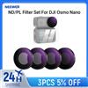 NEEWER Set di filtri NEEWER ND/PL per DJI Osmo Nano ND8/PL+ND16/PL+ND32/PL+ND64/PL, filtro per obiettivo per action camera a densità neutra polarizzata