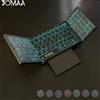 JOMAA Tastiera pieghevole retroilluminata JOMAA con tastierino numerico Bluetooth e touchpad ricaricabile 2.4G compatibile con Windows e Mac OS