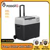 NONE Frigorifero per Auto 30L 35L 40L 45L 50L 55L 60L 12/24V 110-240V, Frigo Portatile per Viaggi su Strada, Campeggio, Pesca