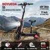 NONE Monopattino Elettrico BOYUEDA S5, Doppio Motore 60V38Ah, Attivazione NFC, Pneumatici Fuoristrada da 11'', Controllo Intelligente tramite APP
