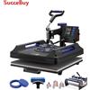 SucceBuy Macchina per stampa a caldo SucceBuy, pressa per tumbler da 30oz, rotazione a 360° ° Pressa Digitale per T-Shirt con Funzione Swing Away