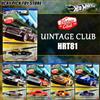 Hot Wheels Silver Series HRT81 Uintage Club BMW 507 Honda N600 Alfa Romeo GTV6 Ford Glaxie Porsche 356 Modellino Auto in Metallo