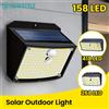 newstyle Lampada Solare a LED IP65 Impermeabile con Sensore di Movimento, Super Luminosa per Esterni, Giardino, Cortile, Recinzione, Portico, Balcone