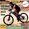 HX Bicicletta Elettrica HX Q5 per Adulti, 2000W, 48V 20AH, e-bike fuoristrada, 60 km/h, e-bike da montagna, cambio posteriore a 7 velocità, e-bike con pneumatici fuoristrada da 27,5 pollici, bicicletta