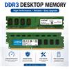 crucial RAM Crucial DDR3 DDR2 DDR3L per PC Desktop 2GB 4GB 8GB KIT (2x4G)(2x8G) 1600 1333 1866MHz Memoria DIMM PC2-6400 5300 PC3-12800 14900