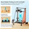 NONE Stampante 3D FDM LONGER LK5 Pro, Ampio Volume di Stampa 300×300×400mm, Schermo Touch a Colori da 4.3'', Scheda Madre a 32 bit, Kit di Raffreddamento a Doppio Ventilatore Aggiornato, Completamente Open