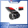 Srnubi Dash Cam DVR Auto Full HD con Registrazione Video, USB, ADAS, Allarme Vocale per Unità di Navigazione Android e Audio Auto