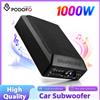 Podofo 1 Set 6*9 1000W Subwoofer Ultra Sottile per Auto, Subwoofer Attivo Compatto Sotto il Sedile, Amplificatore Audio per Auto, Altoparlante Stereo per Auto