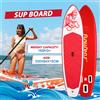 NONE Tavola da paddle gonfiabile FunWater, tavola SUP antiscivolo 335x84x15cm, tavola da paddle gonfiabile portatile per surf, viaggi, pesca, yoga e sport acquatici.