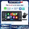 AUTOTOP Autoradio 7 Pollici con Sistema Linux, CarPlay Wireless e Android Auto per Audi A3 8P S3 2003-2012, Multimedia, BT, DSP, Navigazione GPS