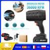 ELOOLE Soffiatore a Getto d'Aria Cordless 21V, 36000 RPM Alta Velocità, Soffiatore Manuale per Foglie, Velocità Massima del Vento 120 km/h, Velocità Variabile Continua per Asciugatura Auto, Neve, Giardino e