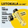 liitokala 1-30 pezzi LiitoKala Lii-36S 18650 3600mAh 3.7V Li-Ion Batteria ricaricabile 10A Batteria al litio ad alto scarico per torcia elettrica