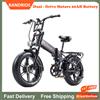RANDRIDE Bicicletta Elettrica Pieghevole RANDRIDE YX20M PRO con Pneumatici Fat da 20*4.0 Pollici, Bici Elettrica da Montagna con Doppio Motore da 2X1000W, Batteria Rimovibile ad Alta Capacità da 20AH, E-bike