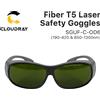 Cloudray 1064nm Stile C OD6 + Occhiali di sicurezza laser Occhiali protettivi Occhiali protettivi per laser a fibra YAG DPSS