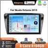 Podofo Autoradio 10'' per Skoda Octavia 2015 CarPlay Wireless Android Stereo Multimediale per Auto WIFI GPS Navigazione FM/RDS BT Unità Principale 2din HD EQ Touch Screen Mirrorlink Wifi Stereo