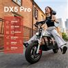 NONE IScooter DX5 Pro Moto Elettrica da Fuoristrada 2000W Motore Brushless Batteria al Litio 52V20AH Autonomia 90‑100KM Velocità Massima 60KM/H Sistema Antiscivolo TCS Sblocco NFC Pneumatici Fuoristrada da